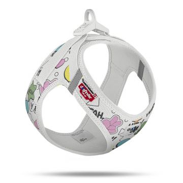 Curli Clasp Vest Geschirr LE25 Comic Light-Gray L