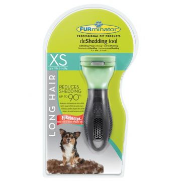 Furminator deShedding Tool für langhaarige Schoßhunde Furminator deShedding Tool für langhaarige Schoßhunde