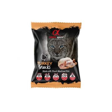 alpha spirit Cat Snack gewürfelt Pute 50g alpha spirit Cat Snack gewürfelt Pute 50g
