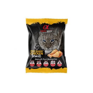 alpha spirit Cat Snack gewürfelt Huhn 50g alpha spirit Cat Snack gewürfelt Huhn 50g
