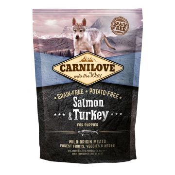 Carnilove Dog Puppy Salmon & Turkey 1,5kg Carnilove Dog Puppy Salmon & Turkey 1,5kg