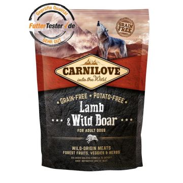 Carnilove Dog Adult Lamb & Wild Boar 1,5kg Carnilove Dog Adult Lamb & Wild Boar 1,5kg