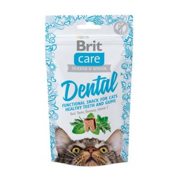 Brit Care Cat Snack Dental 50 g Brit Care Cat Snack Dental 50 g