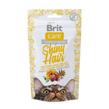 Brit Care Cat Snack Shiny Hair 50 g Brit Care Cat Snack Shiny Hair 50 g