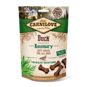 Carnilove Dog Soft Snack Duck with Rosemary 200g (Menge: 10 je Bestelleinheit) Carnilove Dog Soft Snack Duck with Rosemary 200g (Menge: 10 je Bestelleinheit)