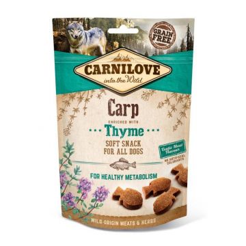 Carnilove Dog Soft Snack Carp with Thyme 200g (Menge: 10 je Bestelleinheit) Carnilove Dog Soft Snack Carp with Thyme 200g (Menge: 10 je Bestelleinheit)