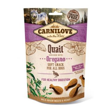 Carnilove Dog Soft Snack Quail with Oregano 200g (Menge: 10 je Bestelleinheit) Carnilove Dog Soft Snack Quail with Oregano 200g (Menge: 10 je Bestelleinheit)