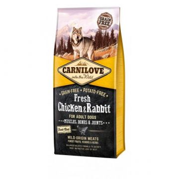 Carnilove Dog Adult Fresh Chicken & Rabbit 1,5kg Carnilove Dog Adult Fresh Chicken & Rabbit 1,5kg