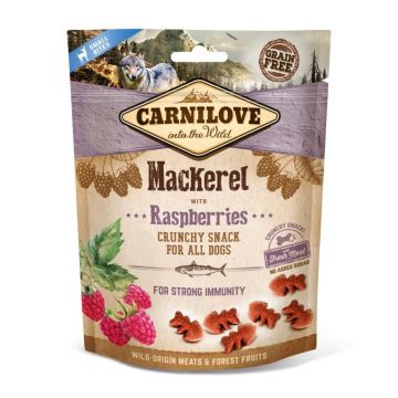 Carnilove Dog Crunchy Snack Mackerel with Raspberries 200g (Menge: 6 je Bestelleinheit) Carnilove Dog Crunchy Snack Mackerel with Raspberries 200g (Menge: 6 je Bestelleinheit)