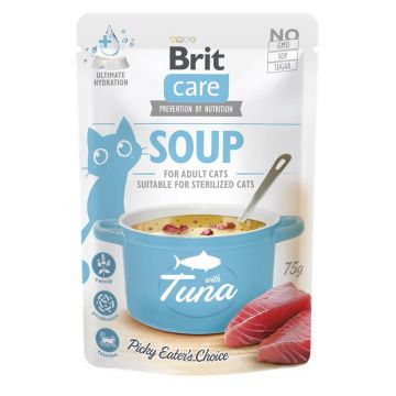 Brit Care Cat Soup with Tuna 75g (Menge: 15 je Bestelleinheit) Brit Care Cat Soup with Tuna 75g (Menge: 15 je Bestelleinheit)