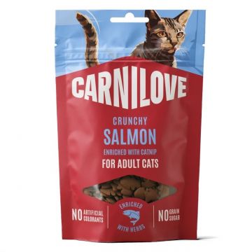 Carnilove Cat Crunchy Snack Salmon & Catnip 50g