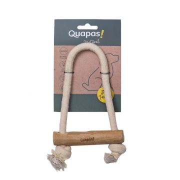 Quapas Dog Toy Coffeewood Pull