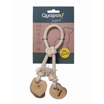 Quapas Dog Toy Coffeewood Bouncy