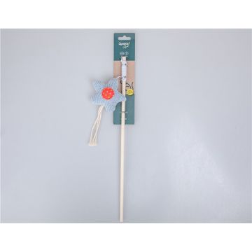 Quapas Cat Toy Fishing Rod Stars