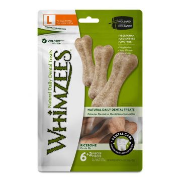 Whimzees Ricebone/Reisknochen M/L 360g Whimzees Ricebone/Reisknochen M/L 360g