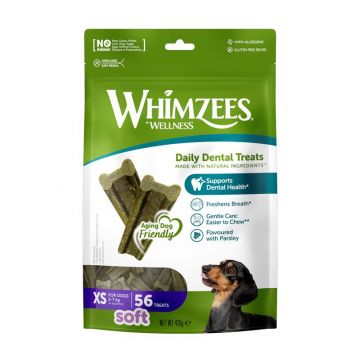 Whimzees Dog Soft Value Bag XS 56 St&uuml;ck