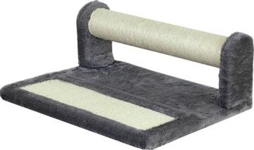 Quapas Cat Scratching Cylinder Board Dark Grey