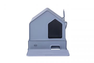 Quapas Cat Litter House Soft Grey Quapas Cat Litter House Soft Grey