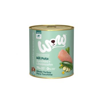 Wow Dog Dose Adult Pute 800g (Menge: 6 je Bestelleinheit) Wow Dog Dose Adult Pute 800g (Menge: 6 je Bestelleinheit)