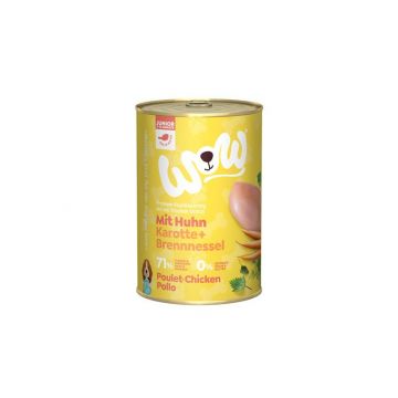 Wow Dog Dose Junior Huhn 400g (Menge: 6 je Bestelleinheit) Wow Dog Dose Junior Huhn 400g (Menge: 6 je Bestelleinheit)