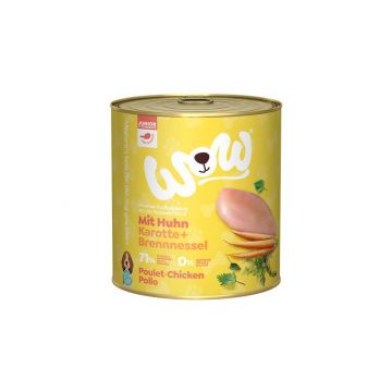 Wow Dog Dose Junior Huhn 800g (Menge: 6 je Bestelleinheit) Wow Dog Dose Junior Huhn 800g (Menge: 6 je Bestelleinheit)