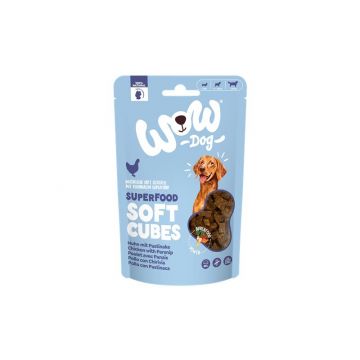 Wow Dog Superfood Soft Cubes Huhn 150 g